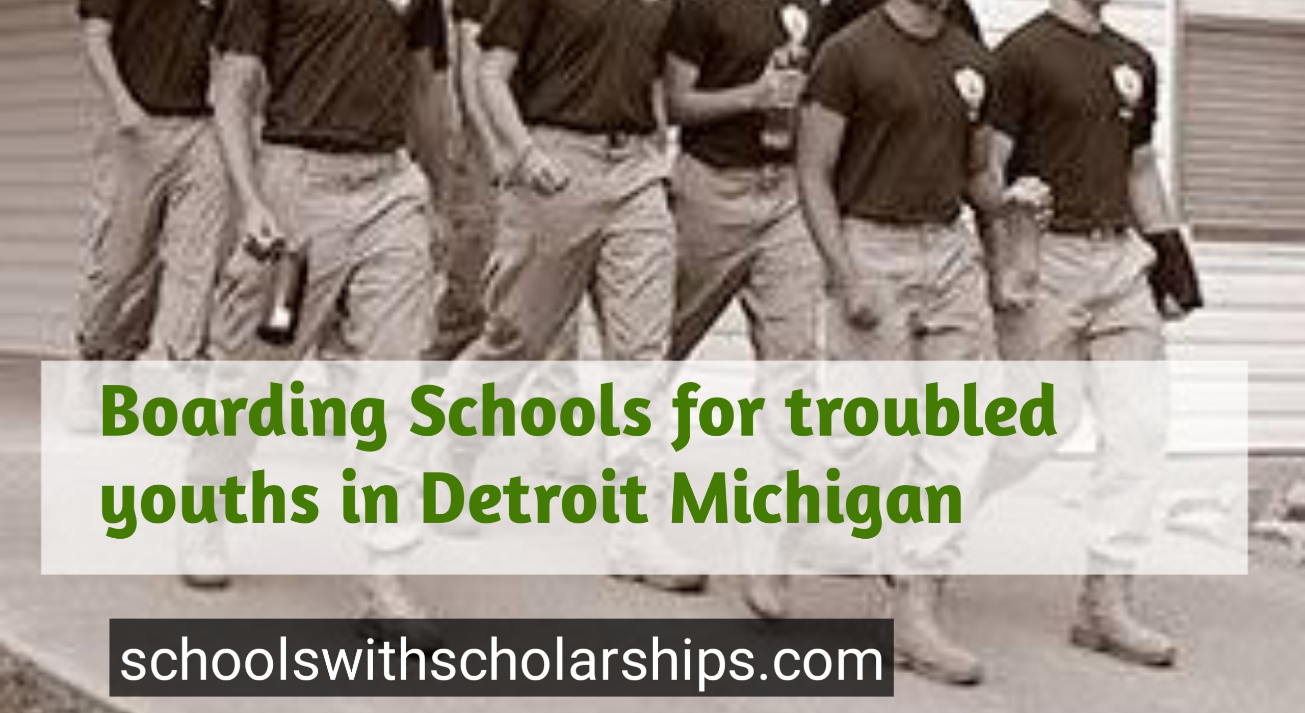 Military boarding Schools in Detroit Michigan