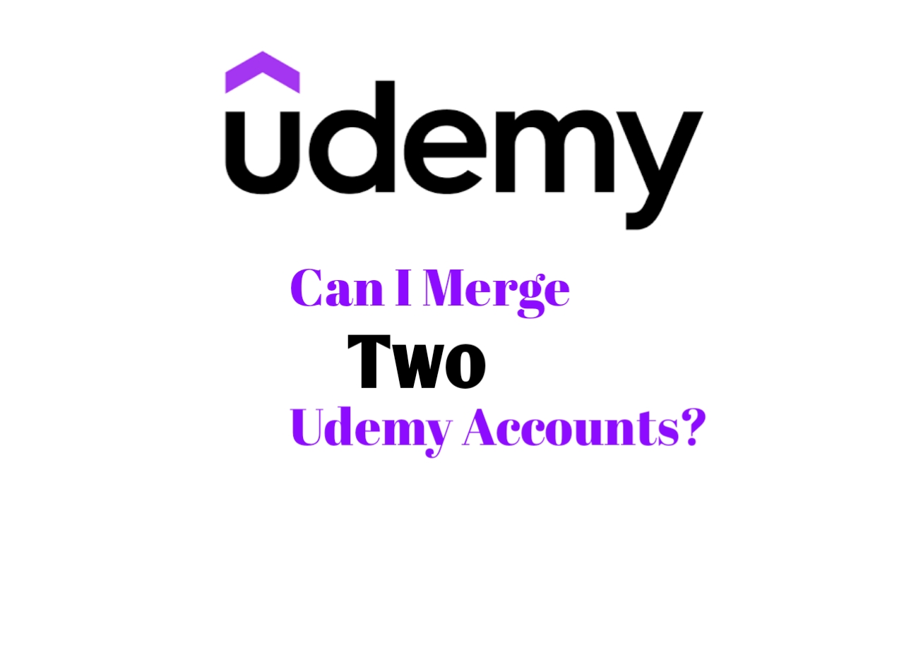 Merge two Udemy accounts