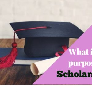 Purpose of Scholarships