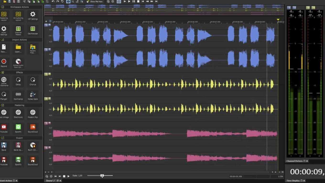 How to edit voice recording